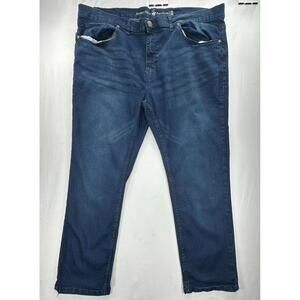 Beverly Hills Polo Club Flat Blended Denim Jeans Blue 46/30